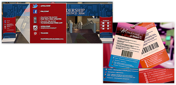Images of Potter&rsquo;s House banner and tags